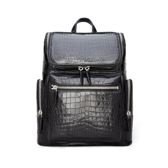 Crocodile Belly Shoulder Bag 1019B