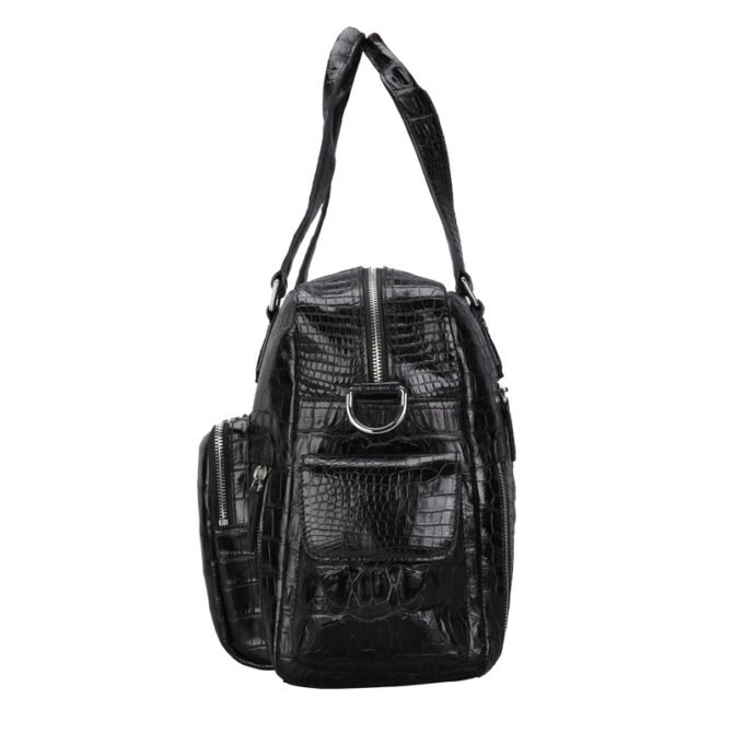 Crocodile Backbone Handbag 1073 - Image 4