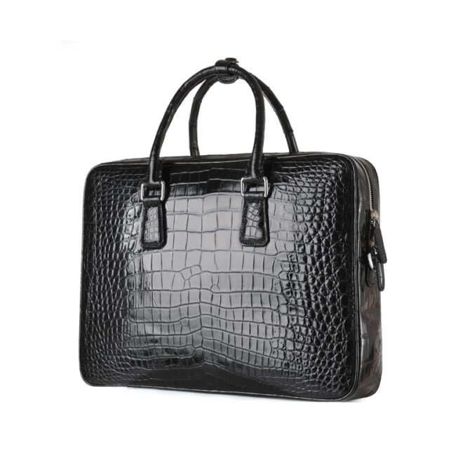 Crocodile Belly Briefcase 1015B - Image 3