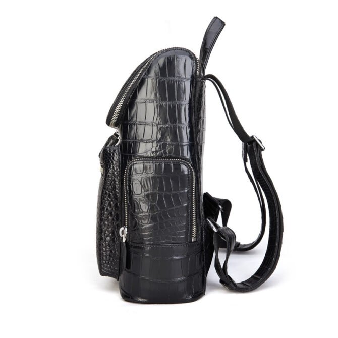 Crocodile Belly Shoulder Bag 1019B - Image 4