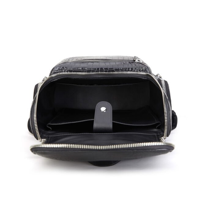 Crocodile Belly Shoulder Bag 1019B - Image 3