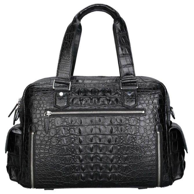 Crocodile Backbone Handbag 1073 - Image 6