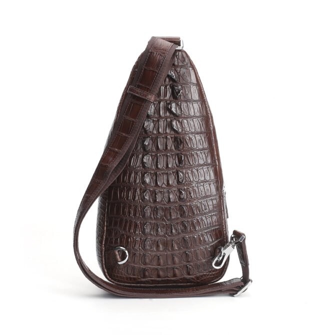 Crocodile Backbone Sternum Bag 1002 - Image 2