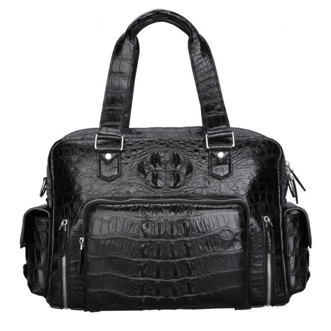 Crocodile Backbone Handbag 1073